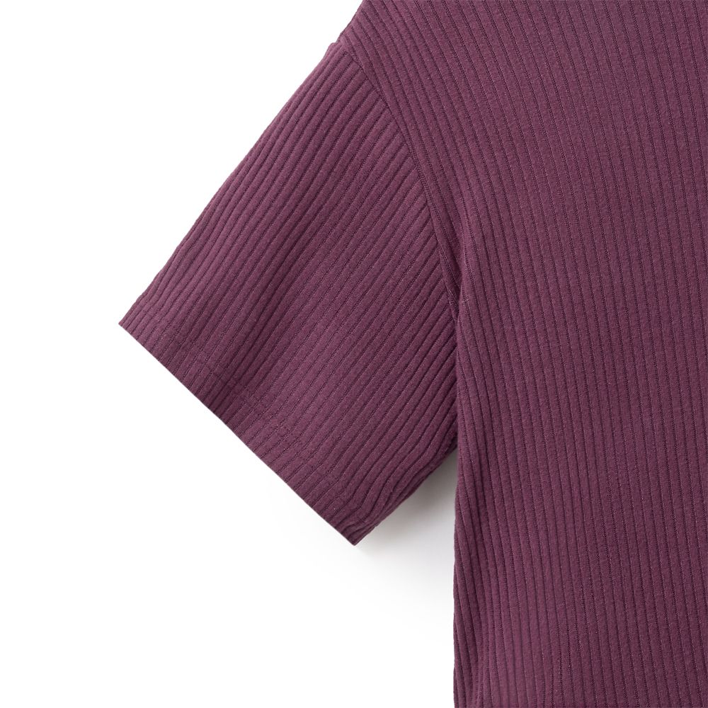 Mickey Mouse Icon Knit Top for Women &ndash; Black Cherry