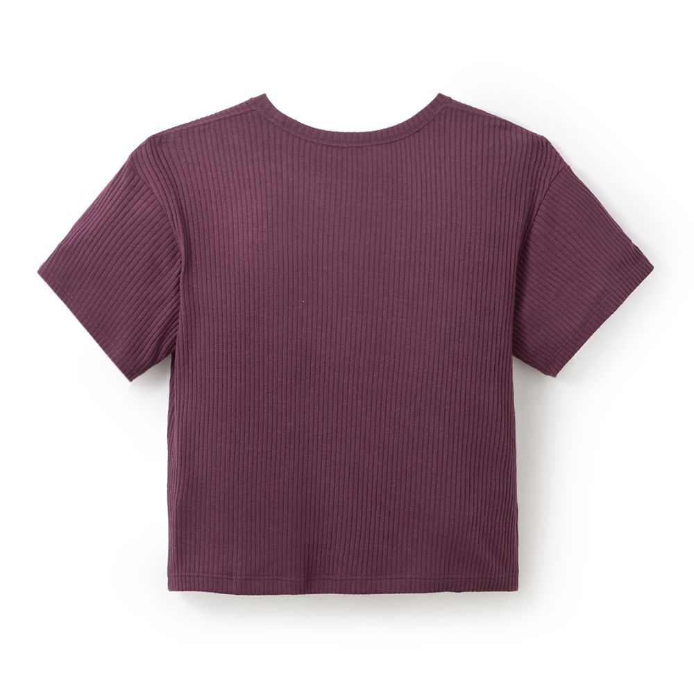 Mickey Mouse Icon Knit Top for Women &ndash; Black Cherry