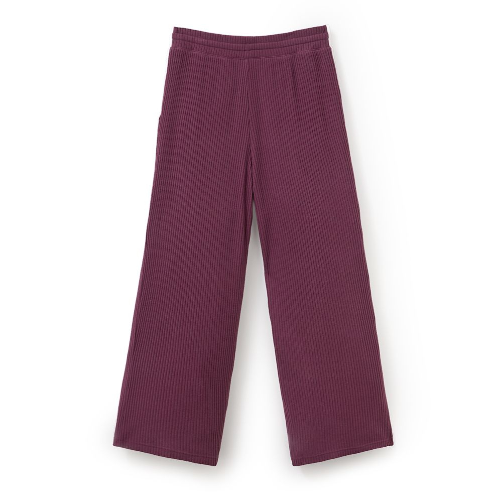 Mickey Mouse Icon Knit Lounge Pants for Women &ndash; Black Cherry