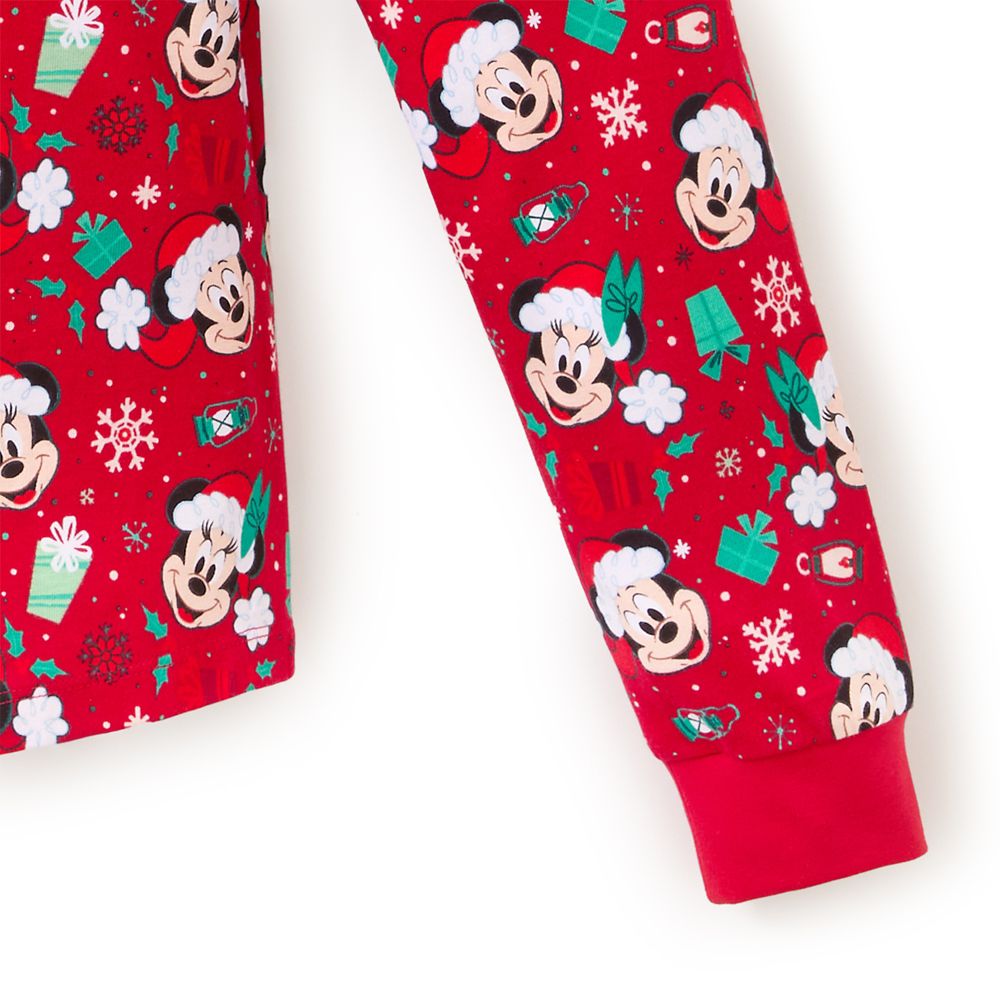 Santa Mickey and Minnie Mouse Holiday Sleep Set for Women
