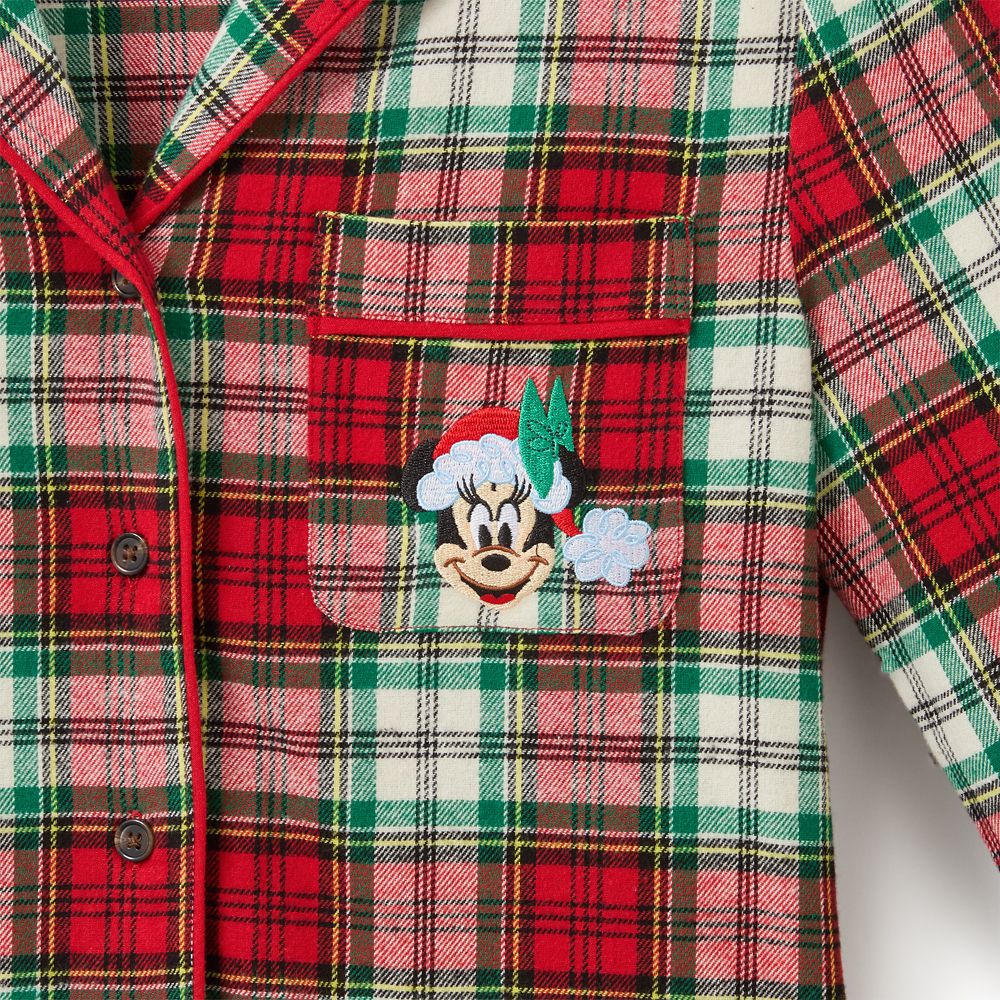 Minnie Mouse Plaid Holiday Nightshirt for Women
