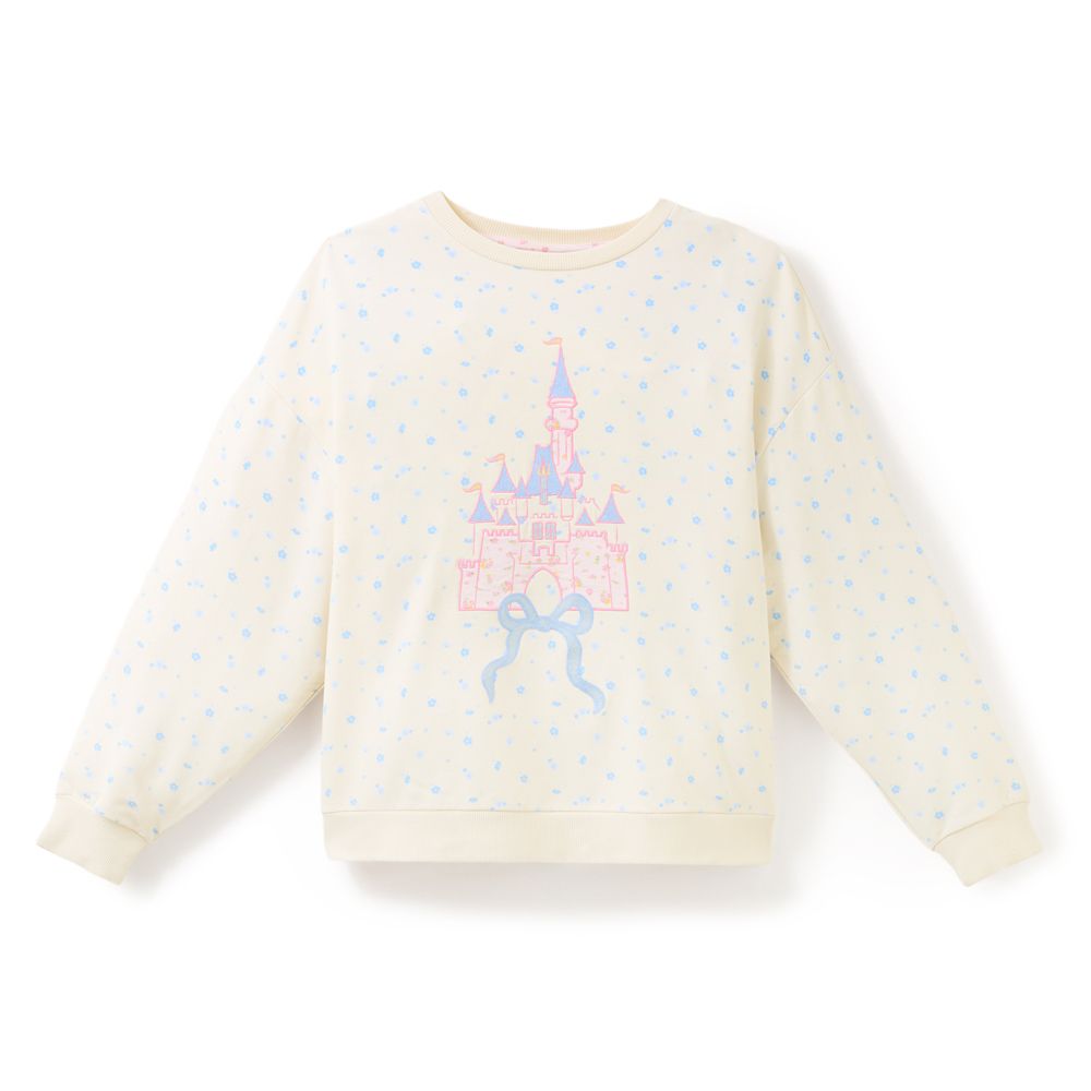 Fantasyland Castle Pullover Sweatshirt for Women