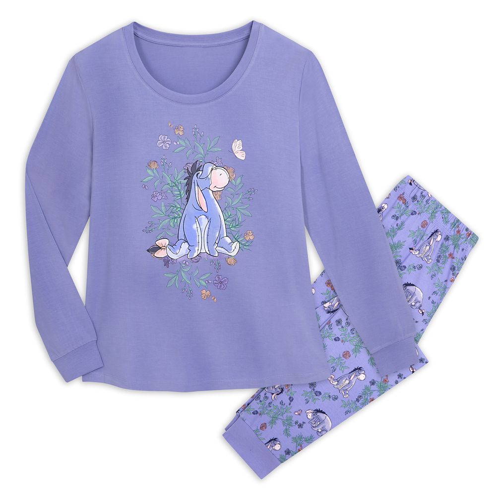 Eeyore women's pajamas set sale