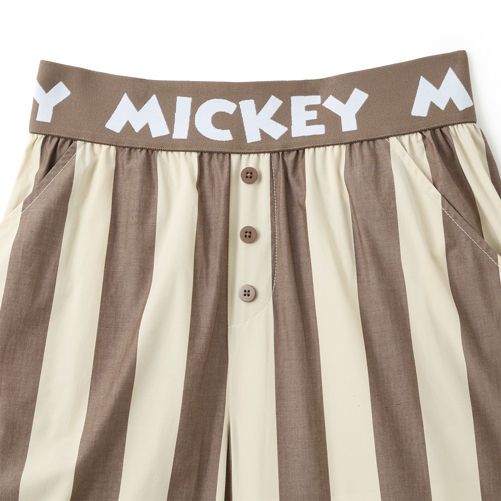 Mickey Mouse Striped Sleep Set for Women by Her Universe