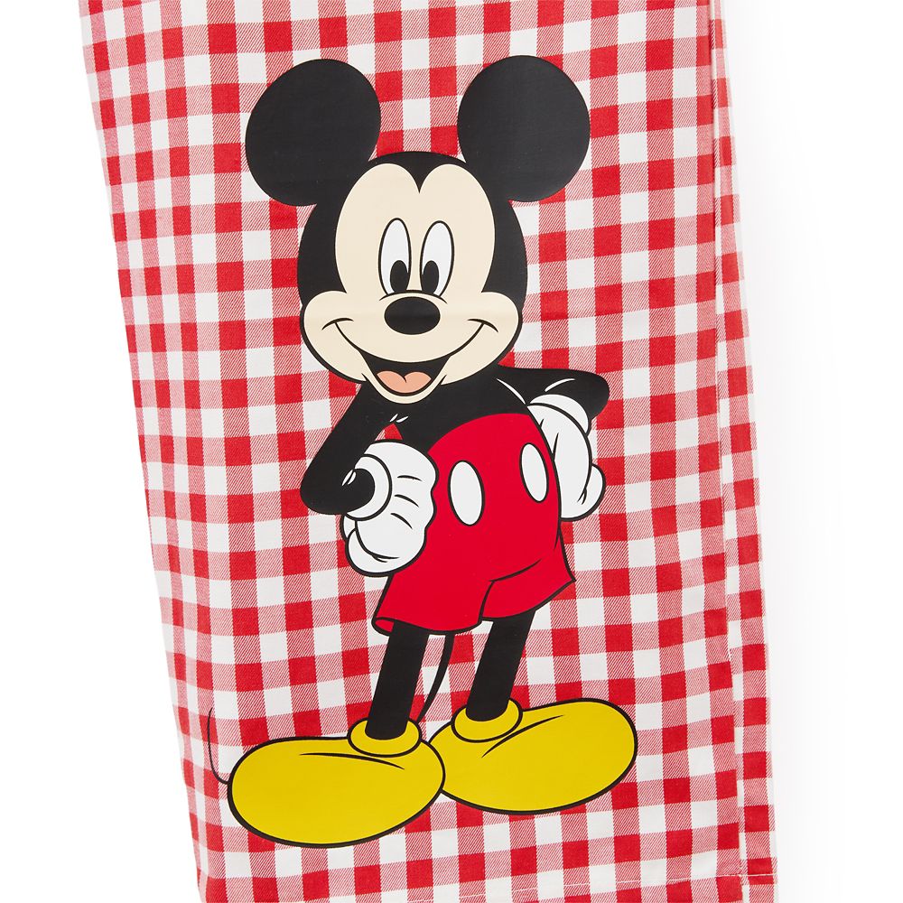 Mickey Mouse Gingham Lounge Pants for Women by Cakeworthy