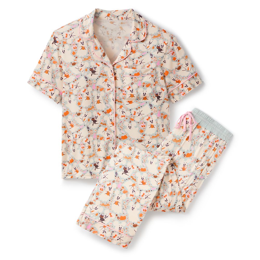 Mickey and Minnie Mouse Cutie Ghost Sleep Set for Women