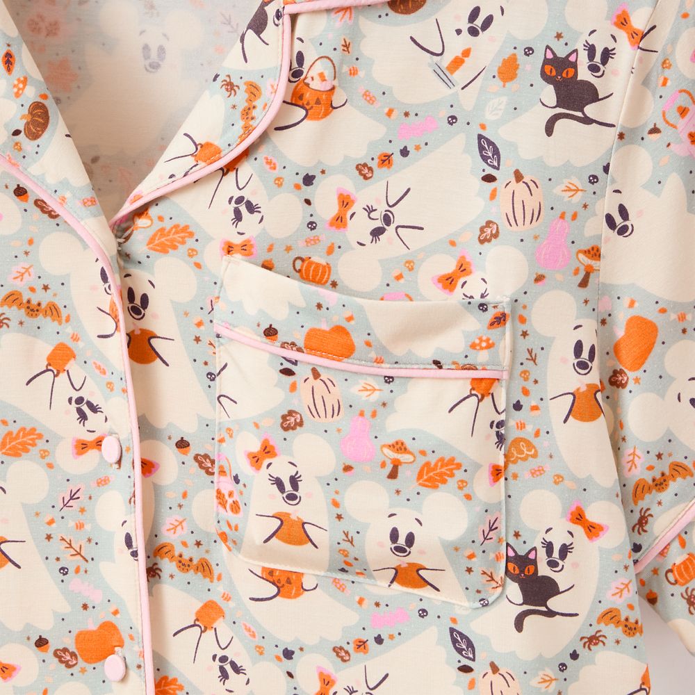 Mickey and Minnie Mouse Cutie Ghost Sleep Set for Women
