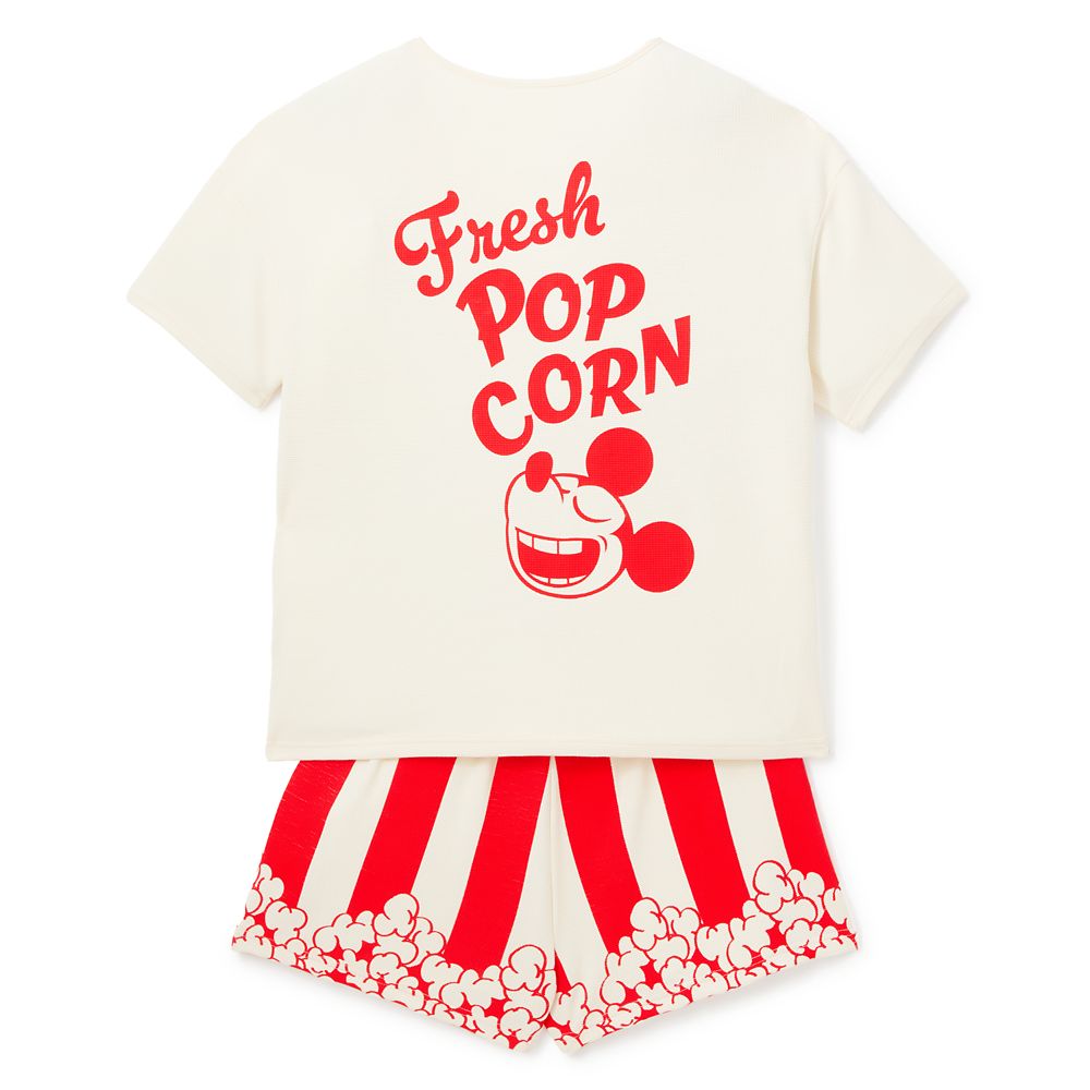 Mickey Mouse Popcorn Short Sleep Set for Women Exclusive Official shopDisney