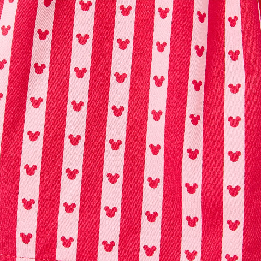 Mickey Mouse Icon Striped Pajama Boxer for Women