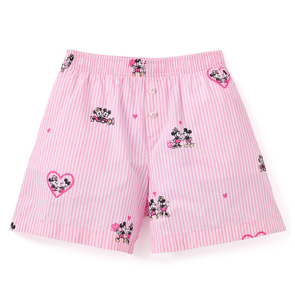 Mickey and Minnie Mouse Elly Pajama Boxer for Women by Lilly Pulitzer &ndash;&nbsp;Disney Parks