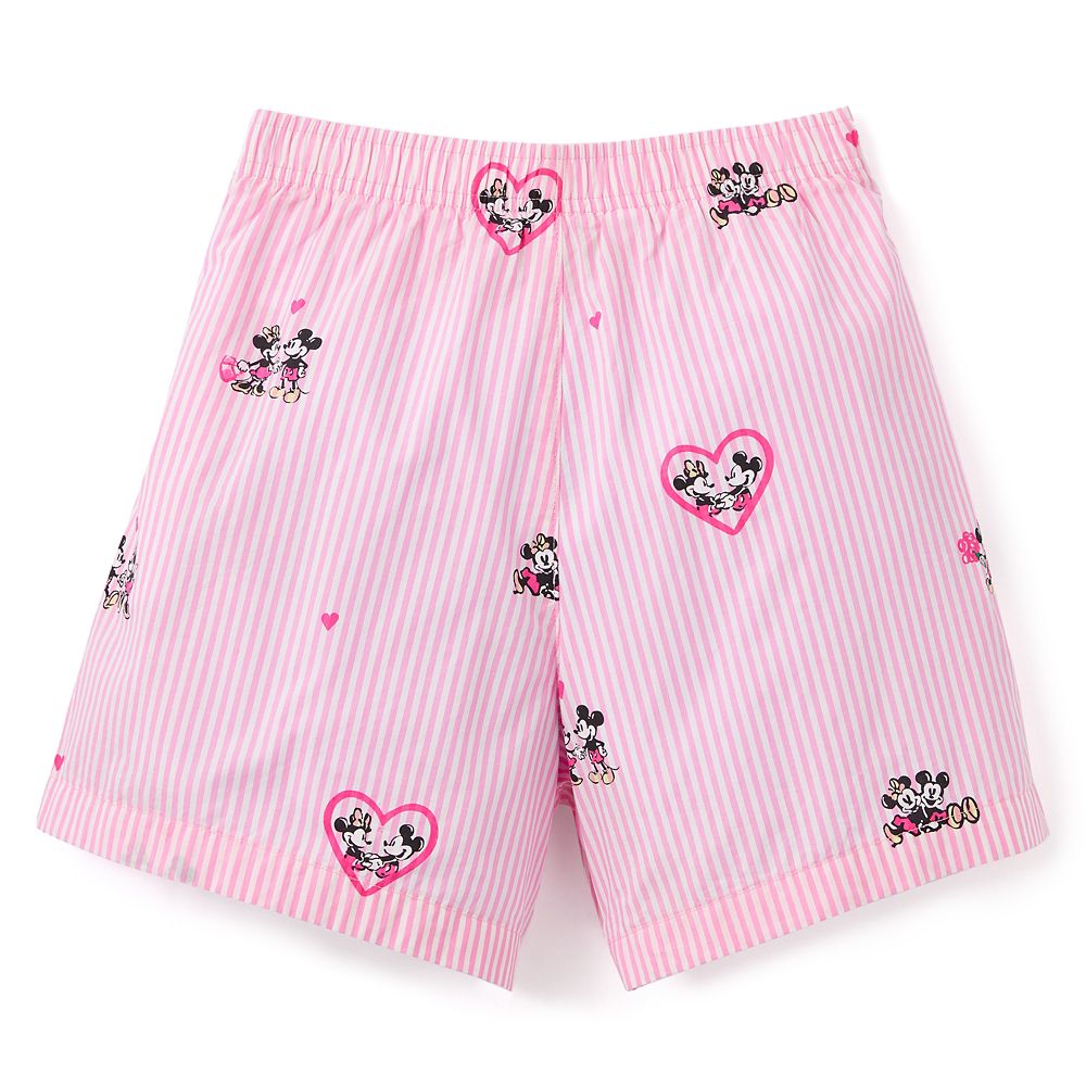 Mickey and Minnie Mouse Elly Pajama Boxer for Women by Lilly Pulitzer &ndash;&nbsp;Disney Parks