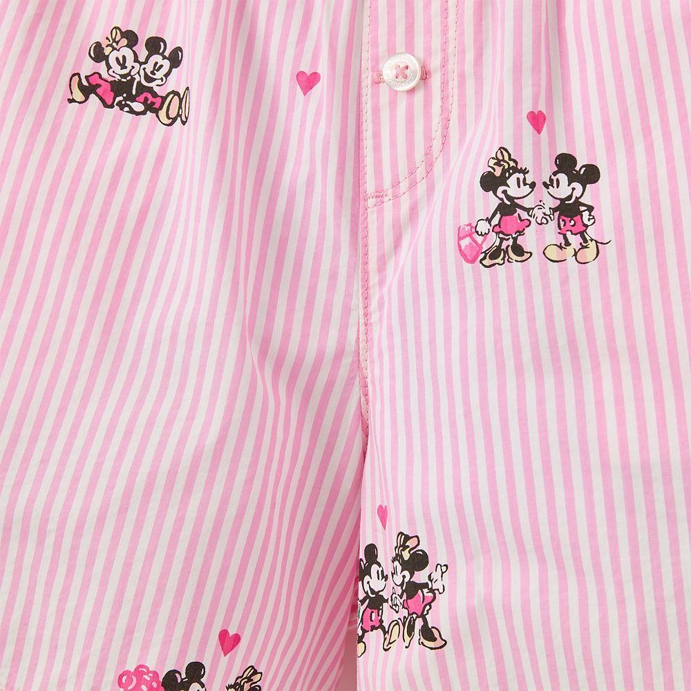 Mickey and Minnie Mouse Elly Pajama Boxer for Women by Lilly Pulitzer &ndash;&nbsp;Disney Parks
