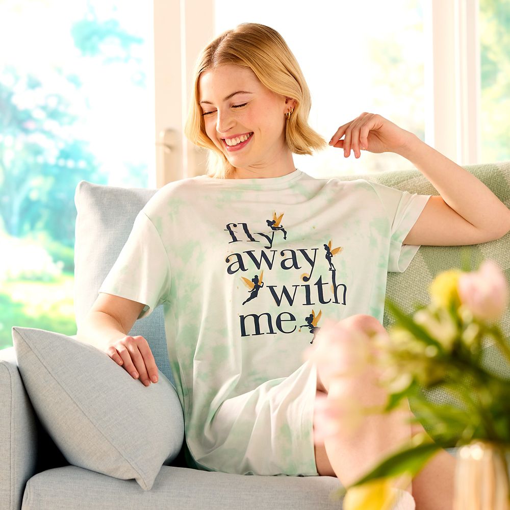 Tinker Bell Tie-Dye Nightshirt for Women - Peter Pan