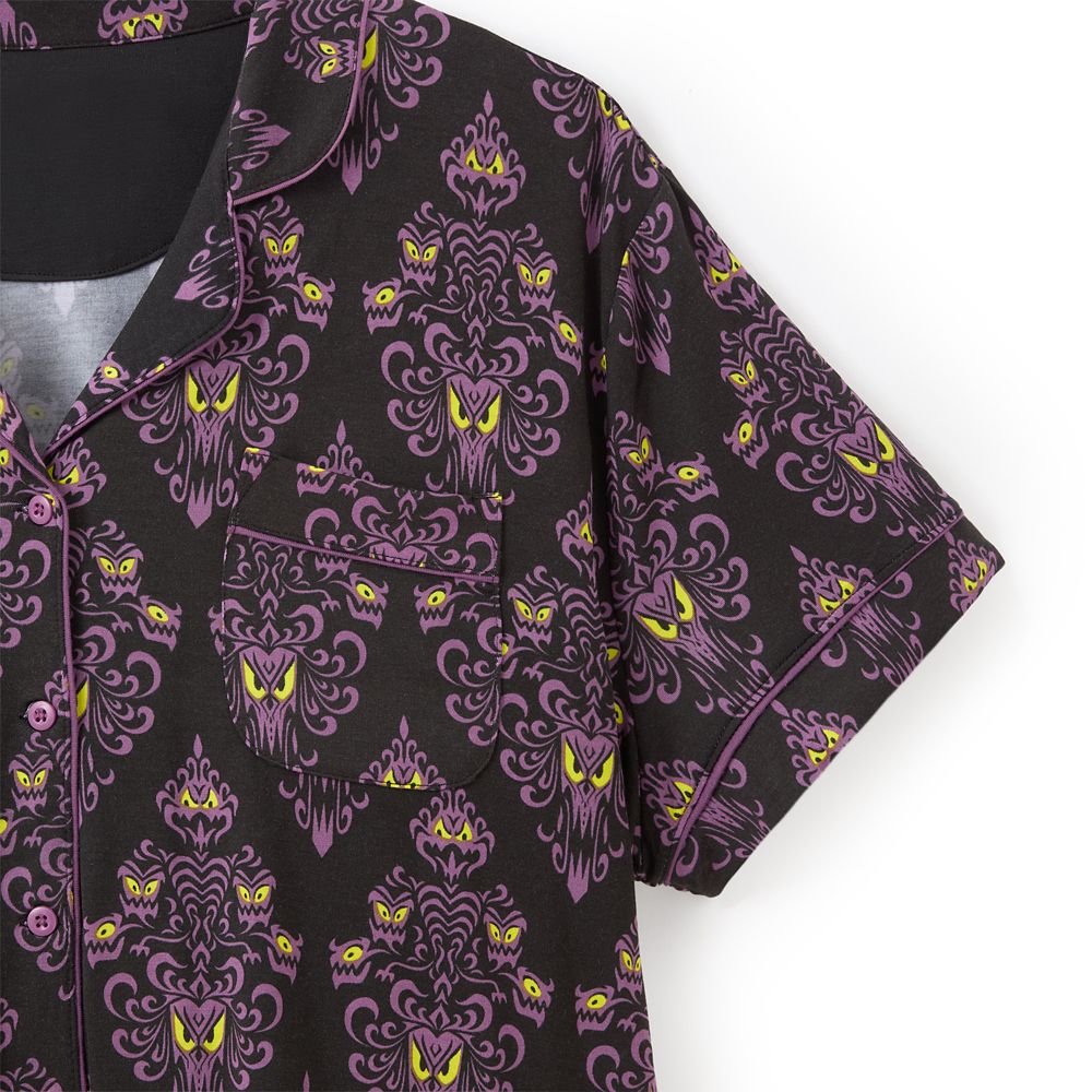 The Haunted Mansion Wallpaper Pajama Set for Women