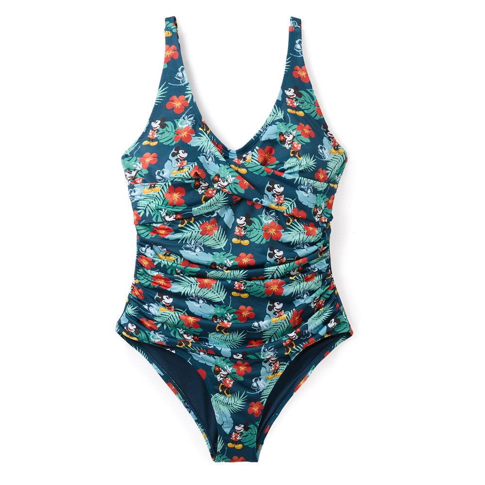 Mickey and Minnie Mouse Tropical Swimsuit for Women