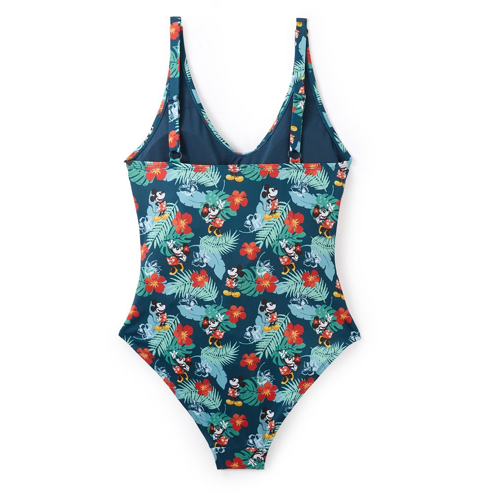 Mickey and Minnie Mouse Tropical Swimsuit for Women