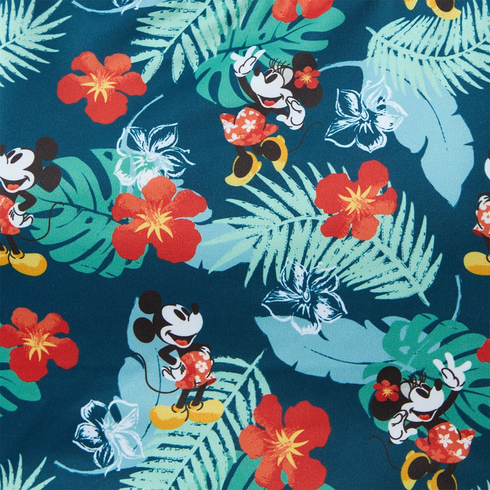 Mickey and Minnie Mouse Two-Piece Tropical Swimsuit for Women