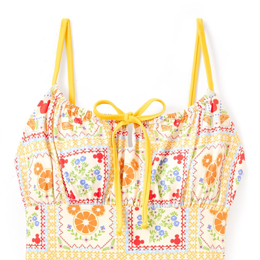 Mickey Mouse Icon Oranges Swimsuit for Women by Her Universe - Exclusive
