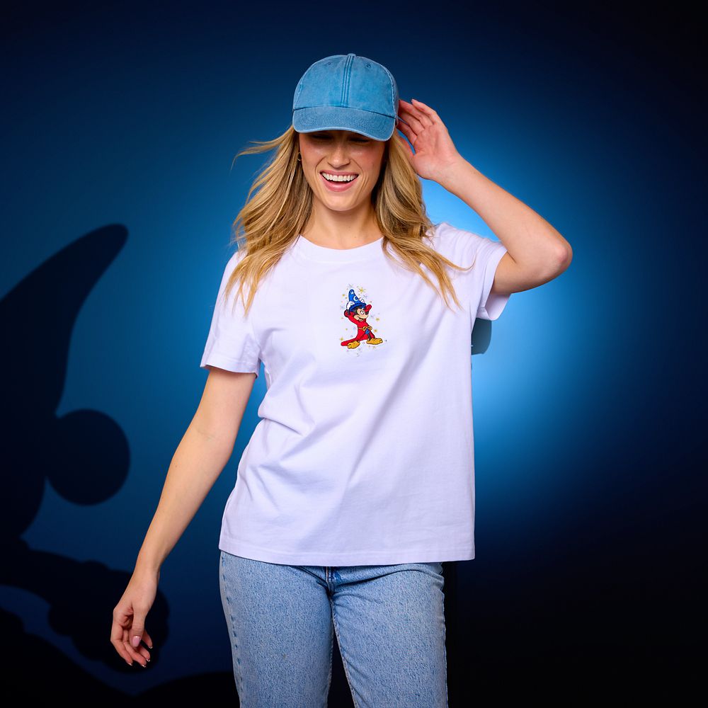 Sorcerer Mickey Mouse T-Shirt for Women &ndash; Fantasia 85th Anniversary