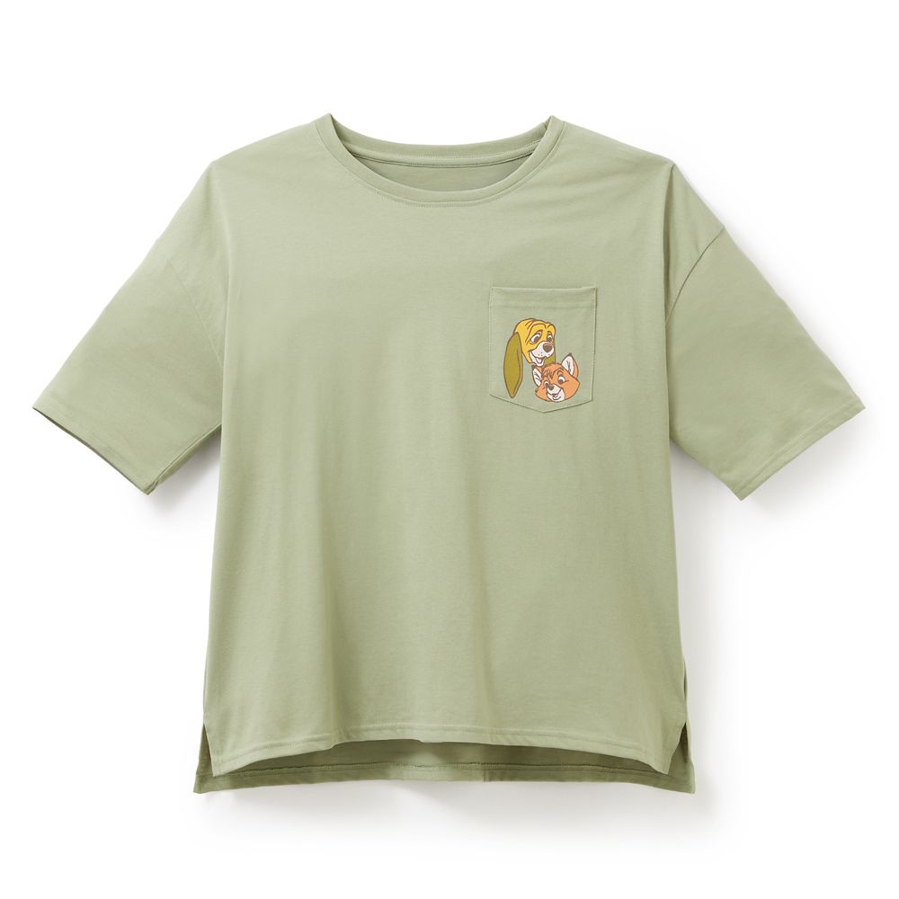 The Fox and the Hound 45th Anniversary Fashion T-Shirt for Women