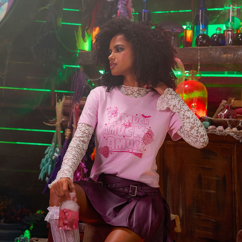 Sanderson Sisters ''Amuck!'' T-Shirt for Women &ndash; Hocus Pocus