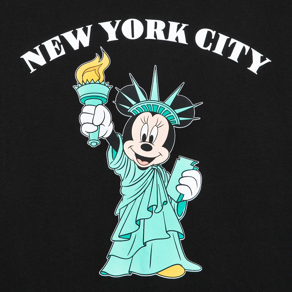 Minnie Mouse Statue of Liberty Fashion T-Shirt for Women - New York City