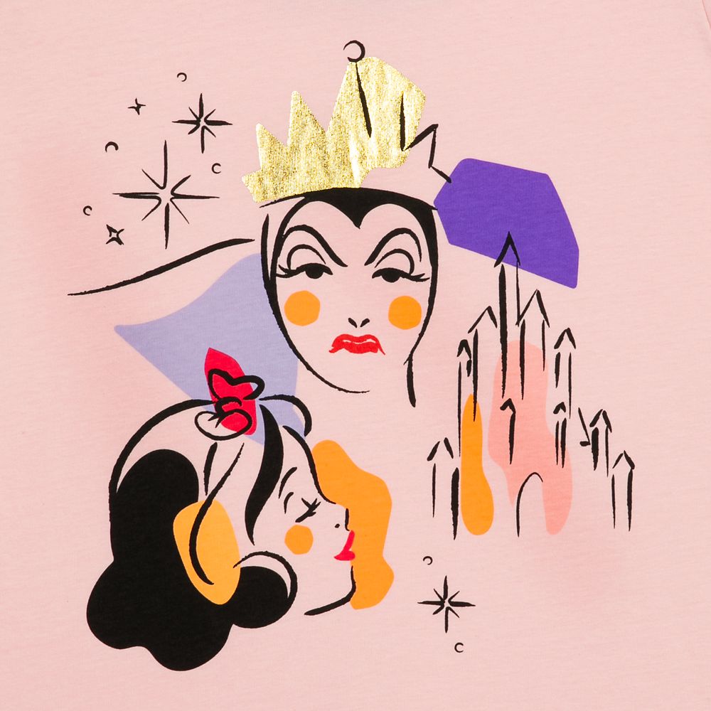 Snow White and Evil Queen T-Shirt for Women - Snow White and the Seven Dwarfs