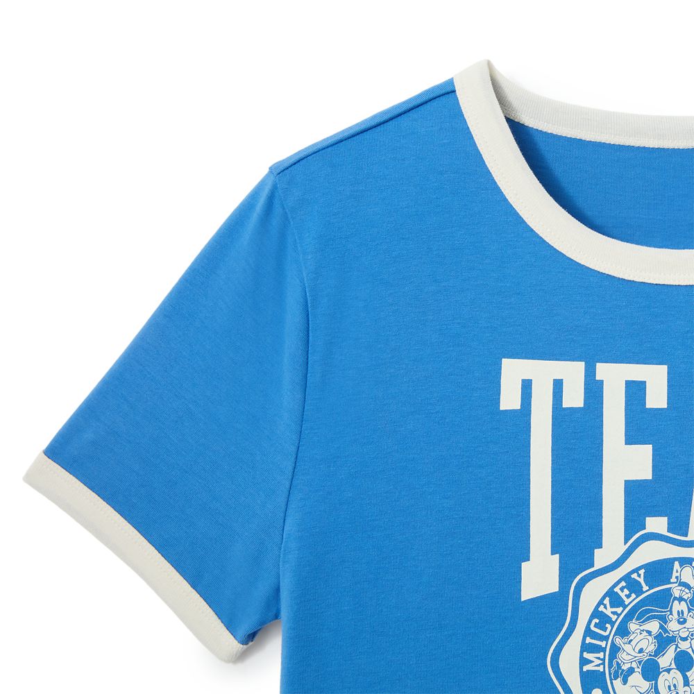 Mickey Mouse and Friends Collegiate Ringer T-Shirt for Women &ndash; Exclusive