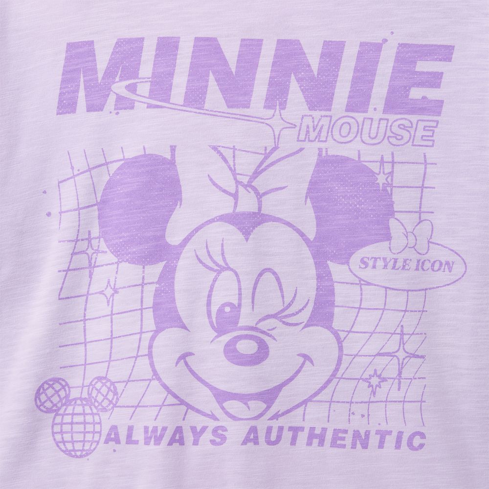 Minnie Mouse Purple T-Shirt for Women