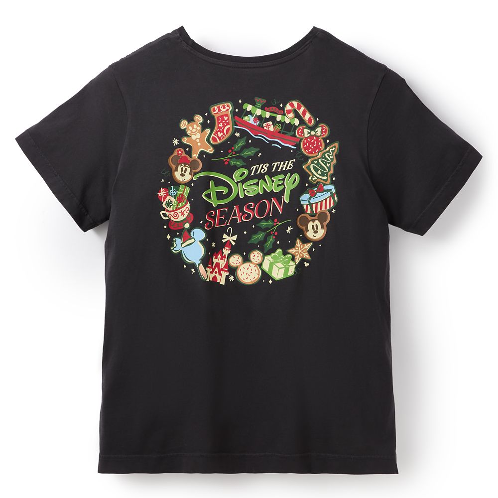 Mickey Mouse Icon Tis the Disney Season T-Shirt for Women