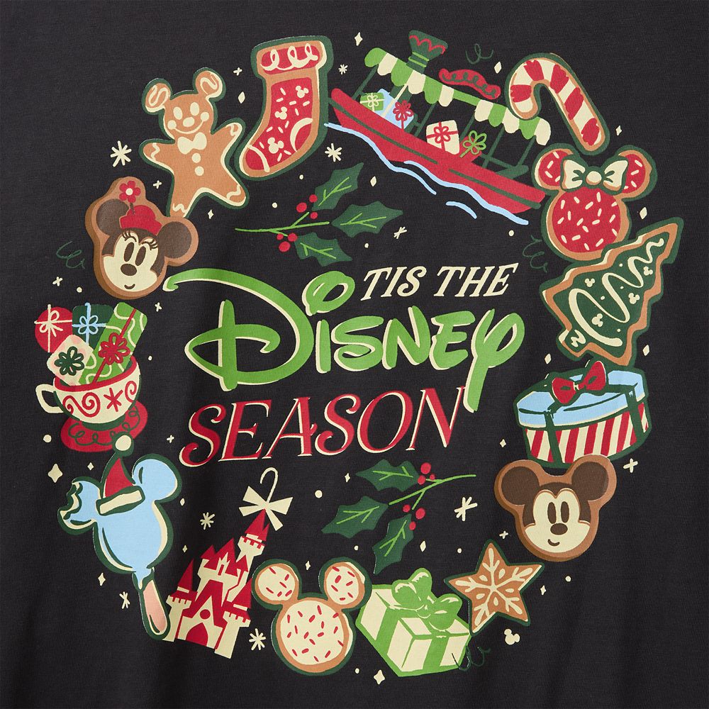 Mickey Mouse Icon ''Tis the Disney Season'' T-Shirt for Women