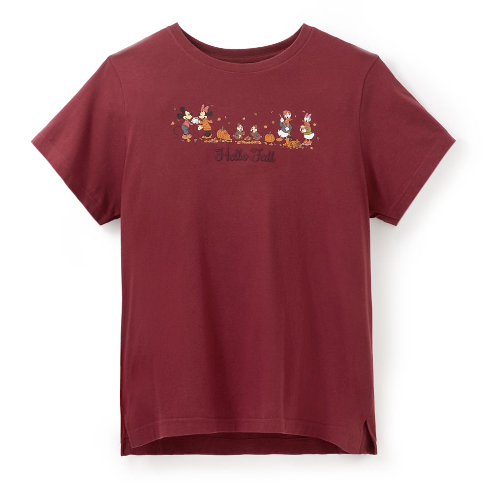 Mickey Mouse and Friends ''Hello Fall'' T-Shirt for Women