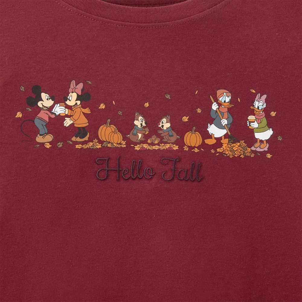 Mickey Mouse and Friends ''Hello Fall'' T-Shirt for Women