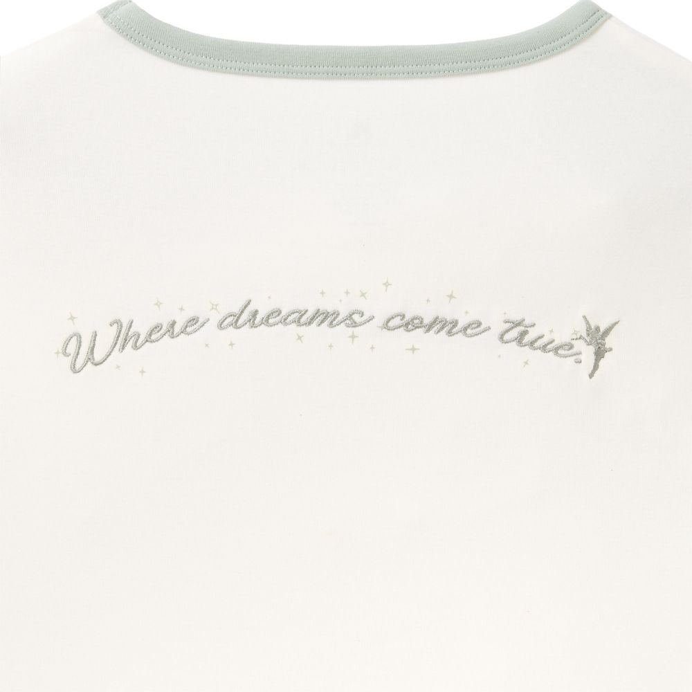 Tinker Bell ''Where Dreams Come True'' Ringer T-Shirt for Women &ndash; Peter Pan