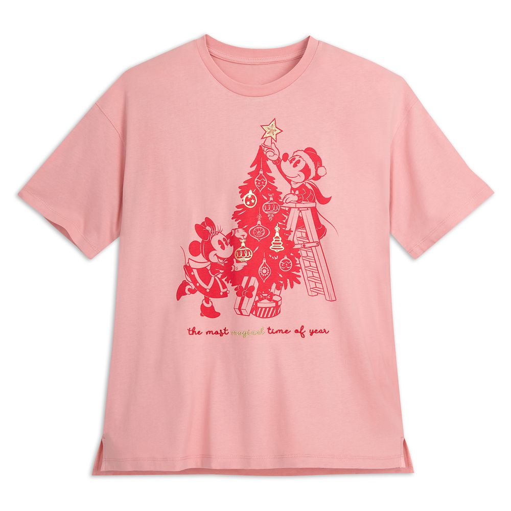 Mickey and Minnie Mouse Fashion T-Shirt for Women Official shopDisney