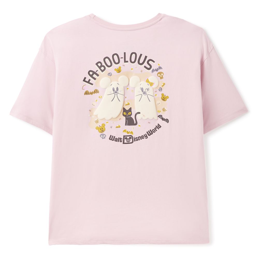 Mickey and Minnie Mouse Cutie Ghost T-Shirt for Women - Walt Disney World