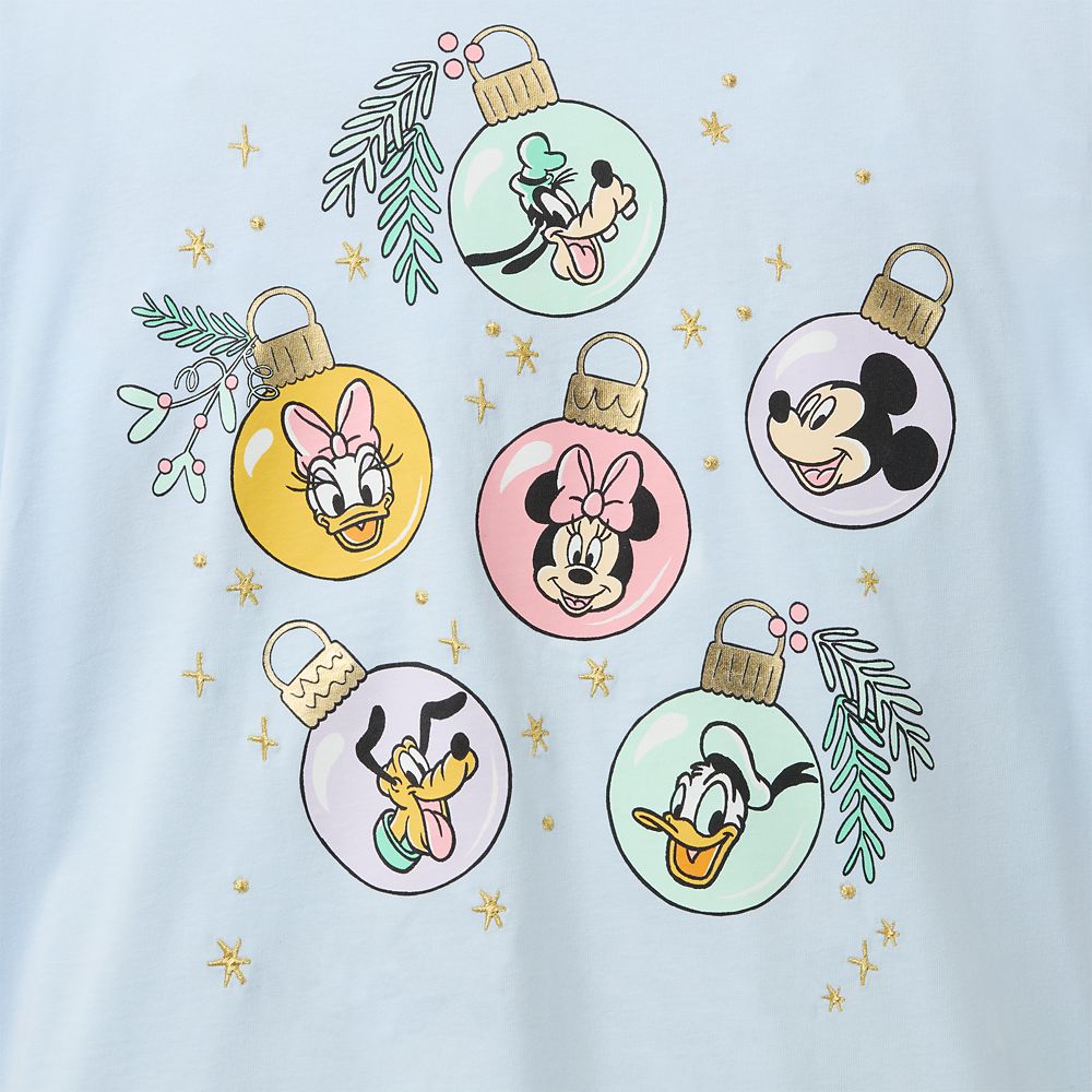 Mickey Mouse and Friends Ornament T-Shirt for Women