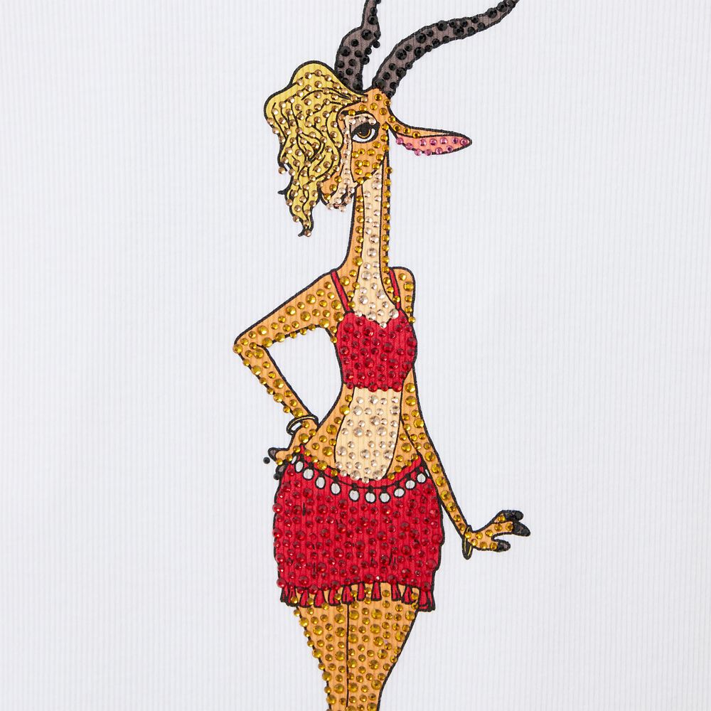 Gazelle Rhinestone T-Shirt for Women &ndash; Zootopia