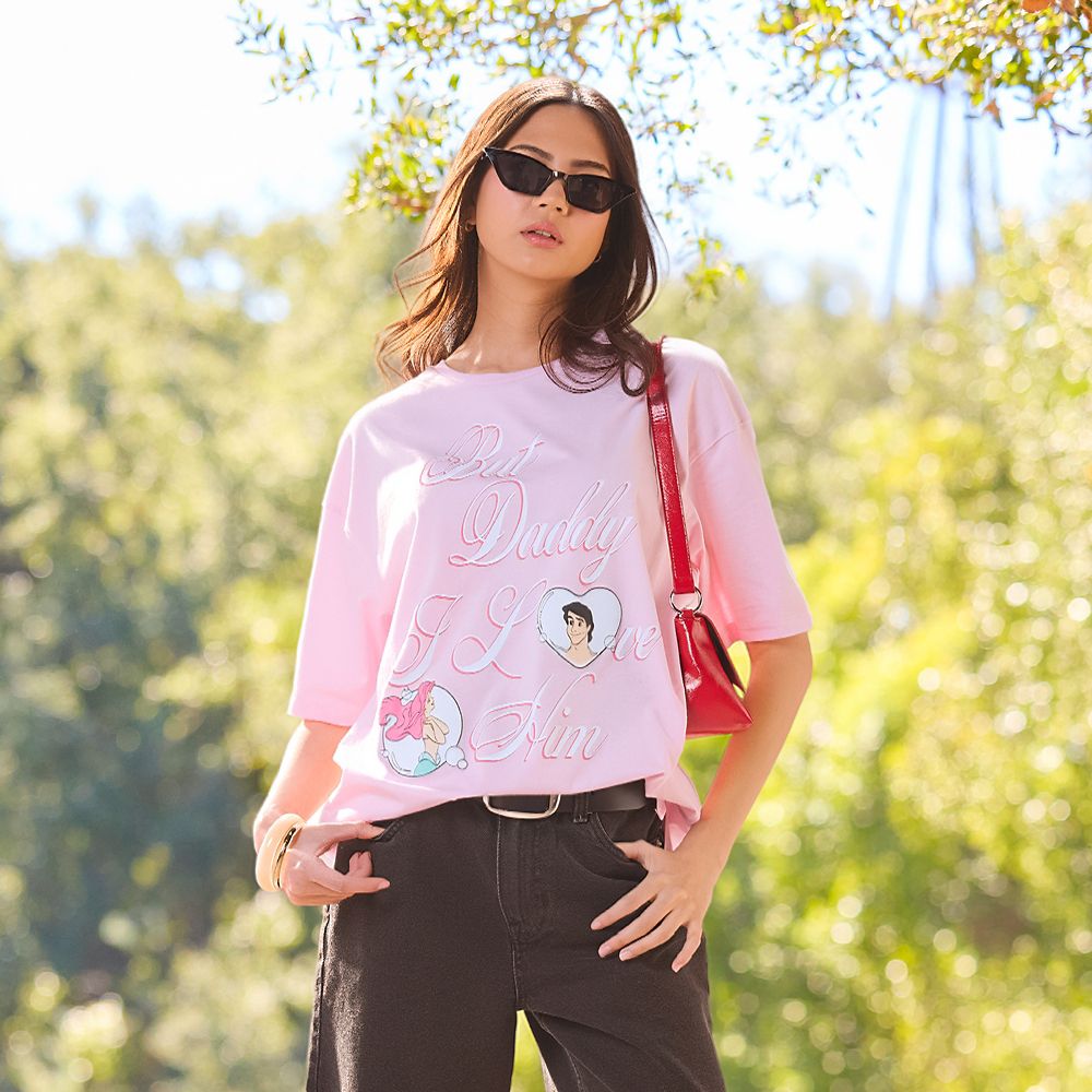 Ariel ''But Daddy I Love Him'' T-Shirt for Women &ndash; The Little Mermaid