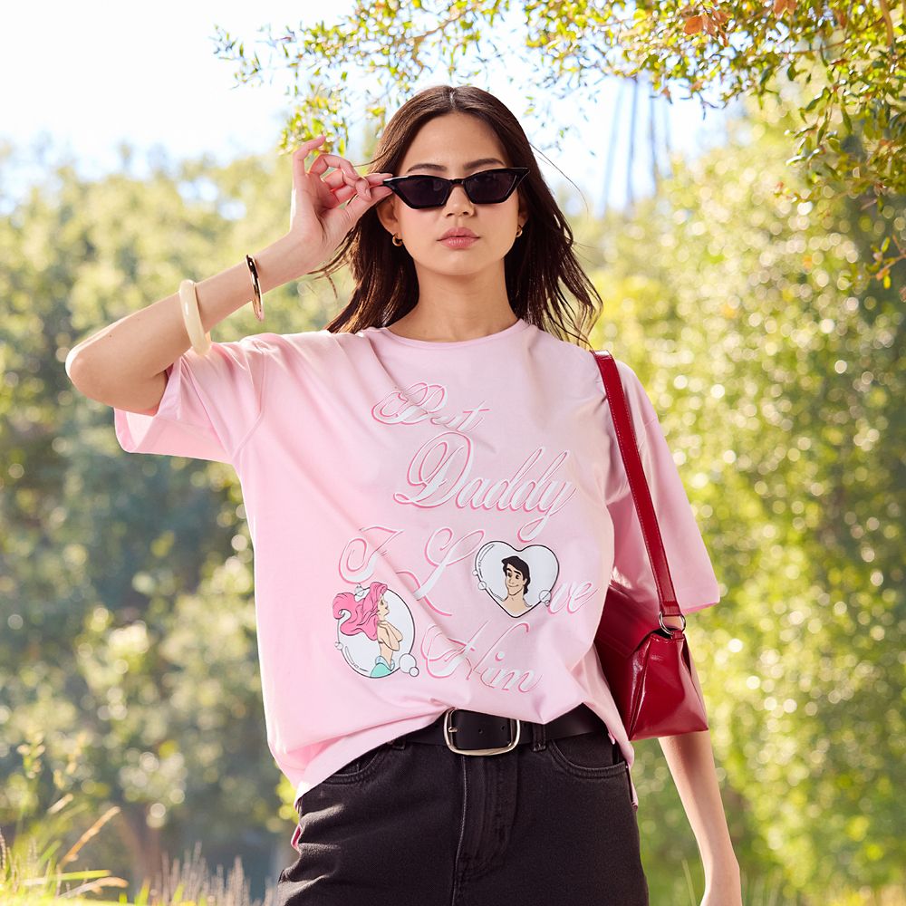 Ariel ''But Daddy I Love Him'' T-Shirt for Women &ndash; The Little Mermaid