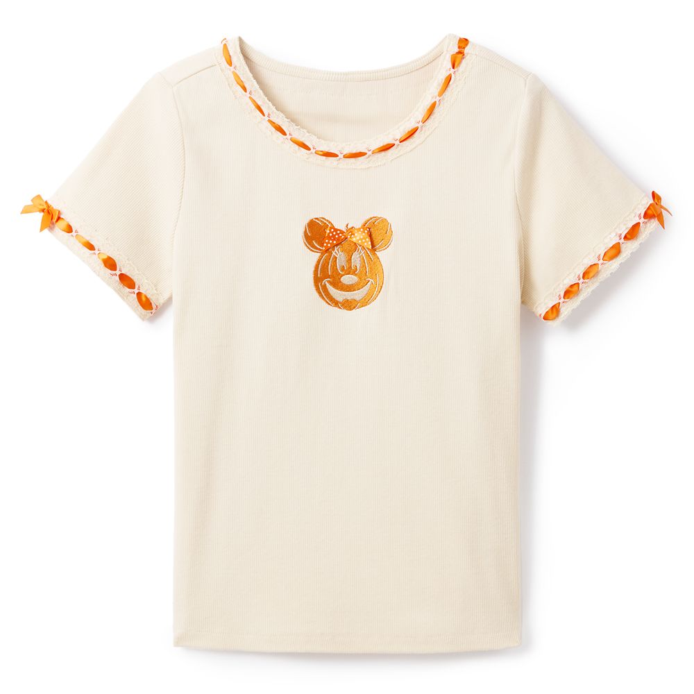 Minnie Mouse Jack-o'-Lantern T-Shirt for Women by Her Universe
