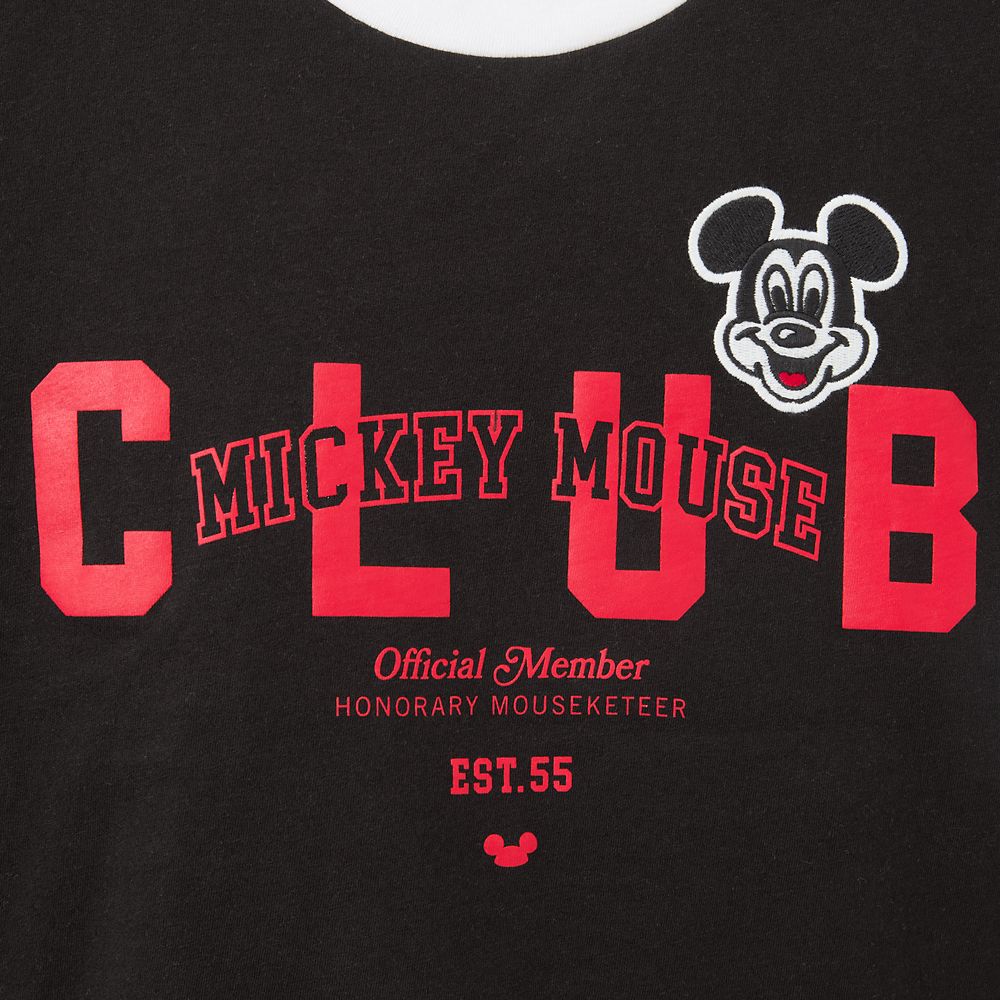 Mickey Mouse Club Ringer T-Shirt for Women by Her Universe