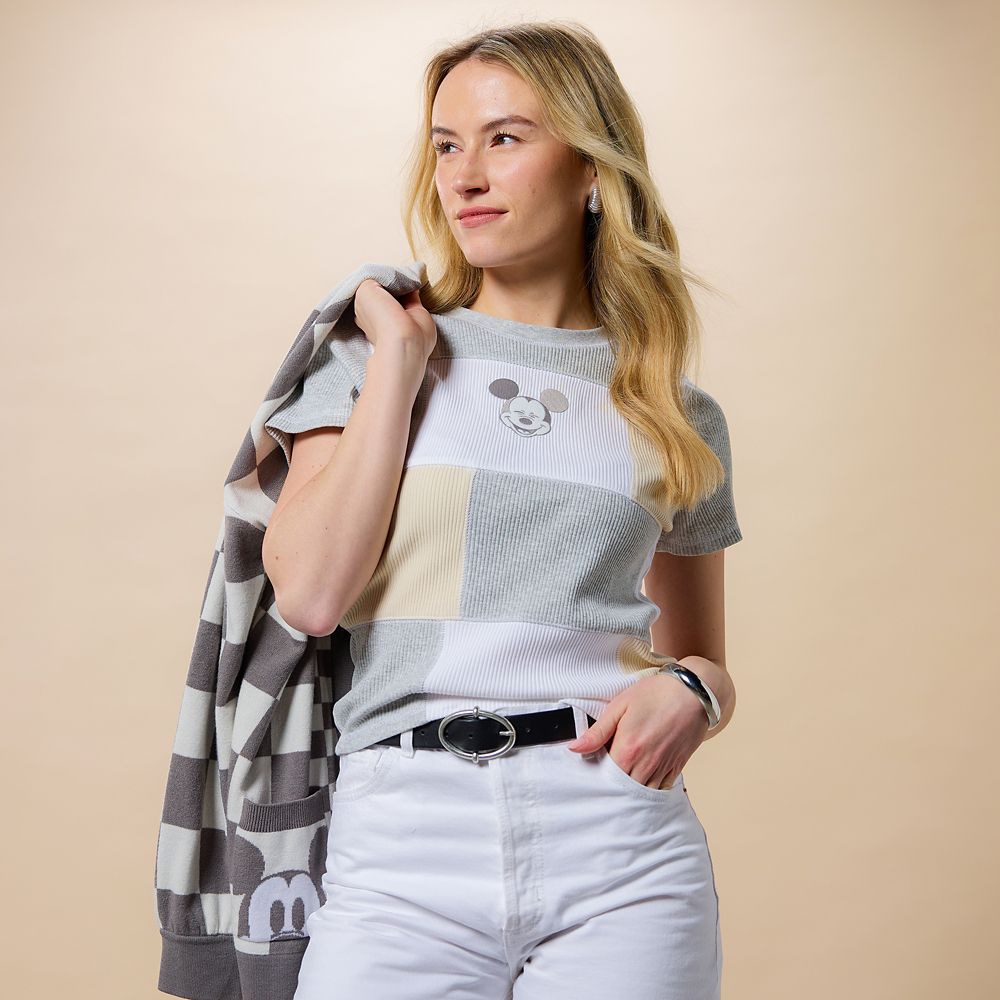 Mickey Mouse Patchwork Top for Women by Her Universe