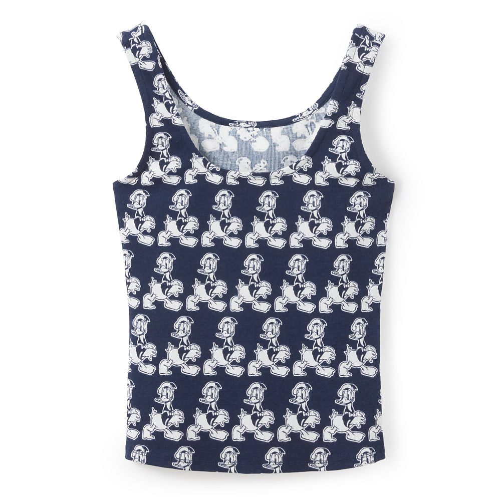 Donald Duck Ribbed Tank Top for Women by Her Universe