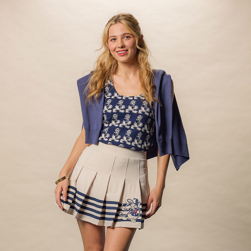 Donald Duck Ribbed Tank Top for Women by Her Universe