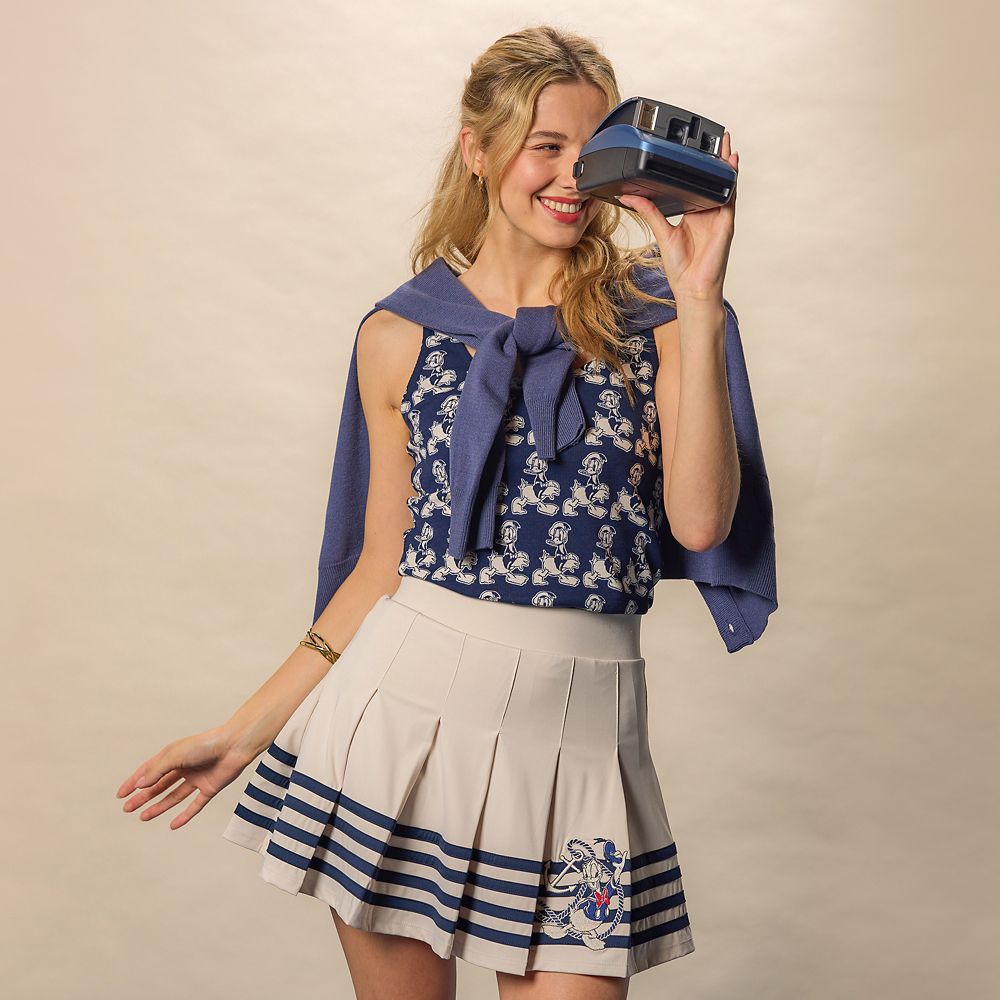 Donald Duck Ribbed Tank Top for Women by Her Universe