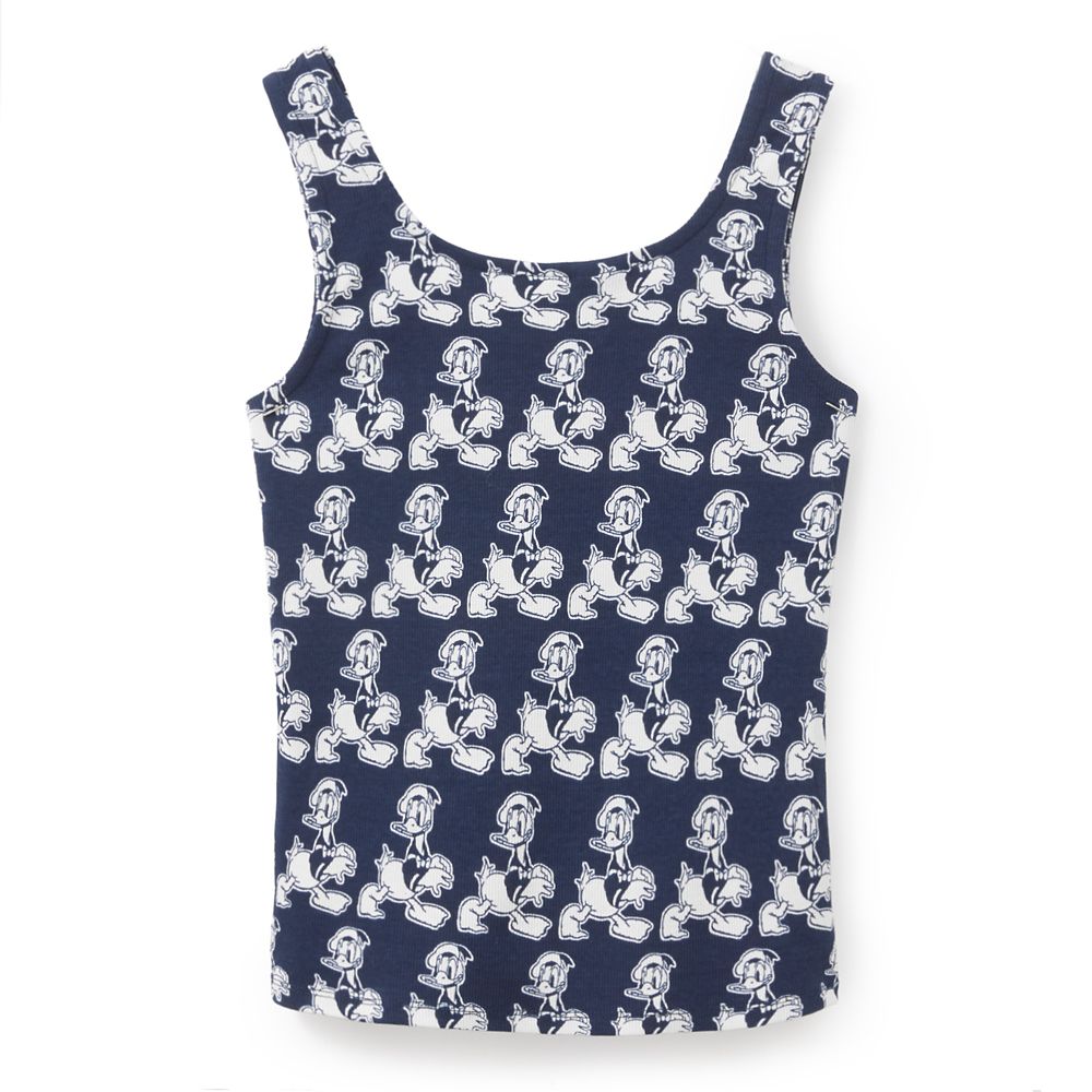 Donald Duck Ribbed Tank Top for Women by Her Universe