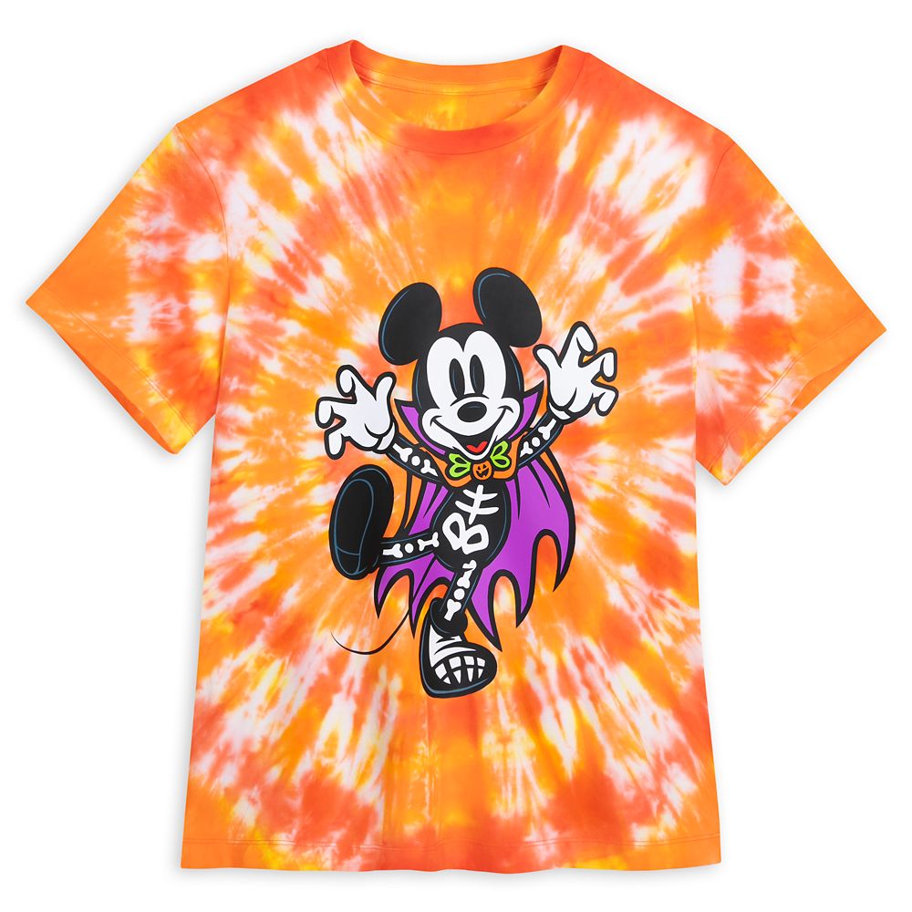 Tie dye mickey mouse shirt top