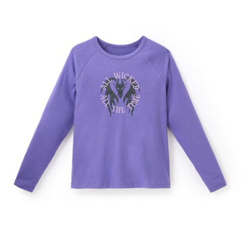 Женские футболки Disney Maleficent as Dragon Long Sleeve Fashion T-Shirt for Women – Sleeping Beauty