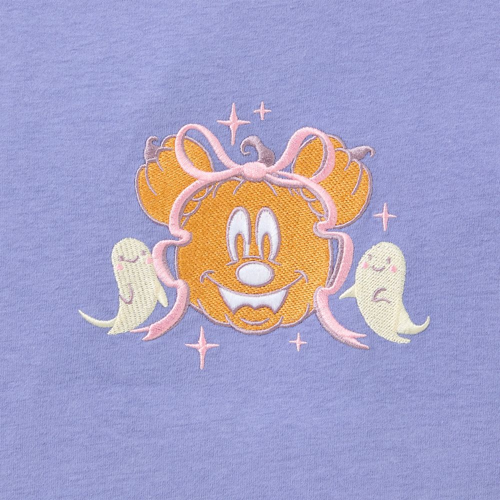 Minnie Mouse Jack-o'-Lantern Halloween Fashion T-Shirt for Women